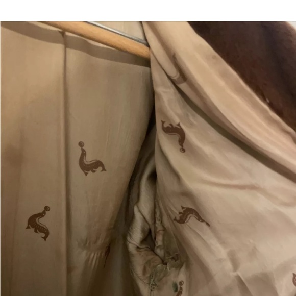 Rare Vintage Genuine Donkey Fur Coat- Distressed, For Restoration or Repurposing - Picture 3 of 4